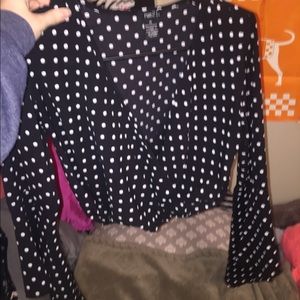 Rue21 polka dot top